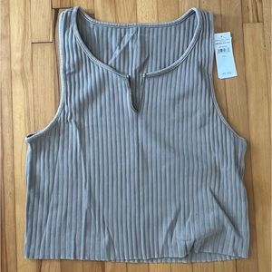 American Eagle ribbed crop top